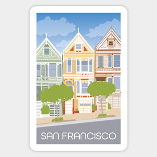 San Francisco California Sticker